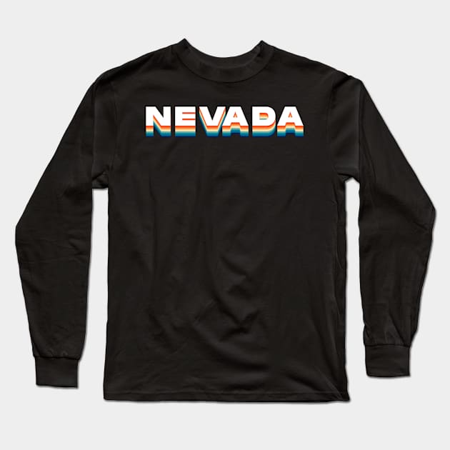 nevada Long Sleeve T-Shirt by artoriaa